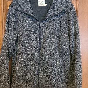 Faded Glory 3X Dark Gray Tweed Jacket